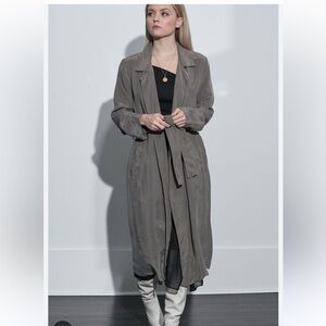 Stateside Cupro Duster Jacket